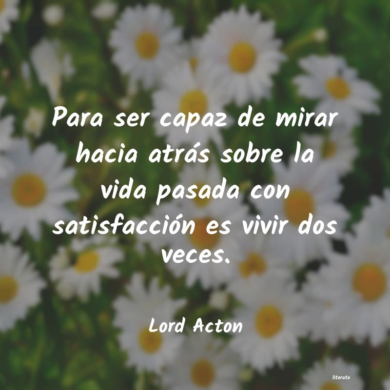 frases de Lord Acton