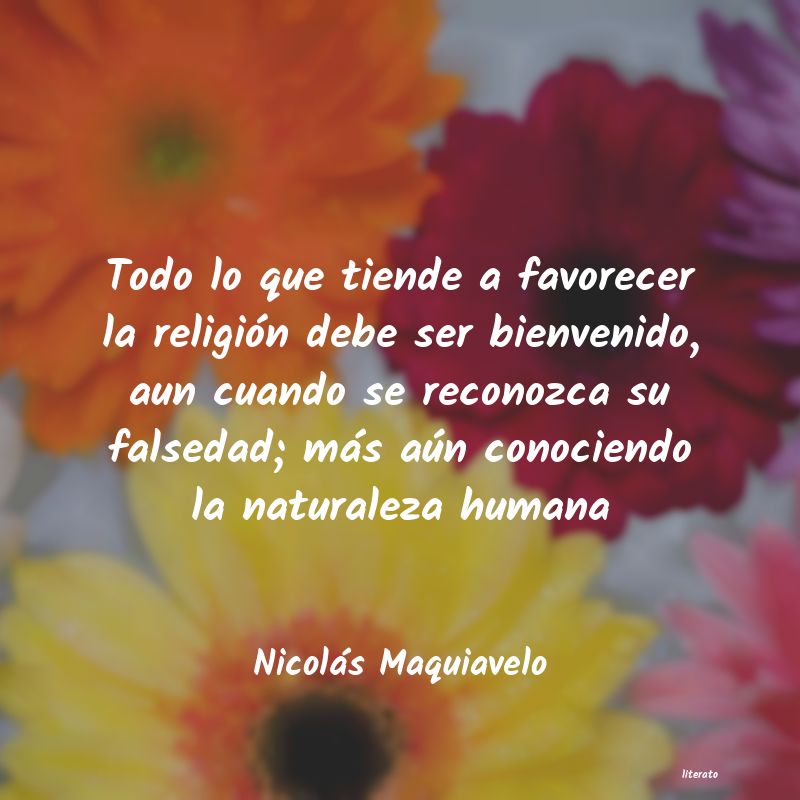 frases de Nicolás Maquiavelo