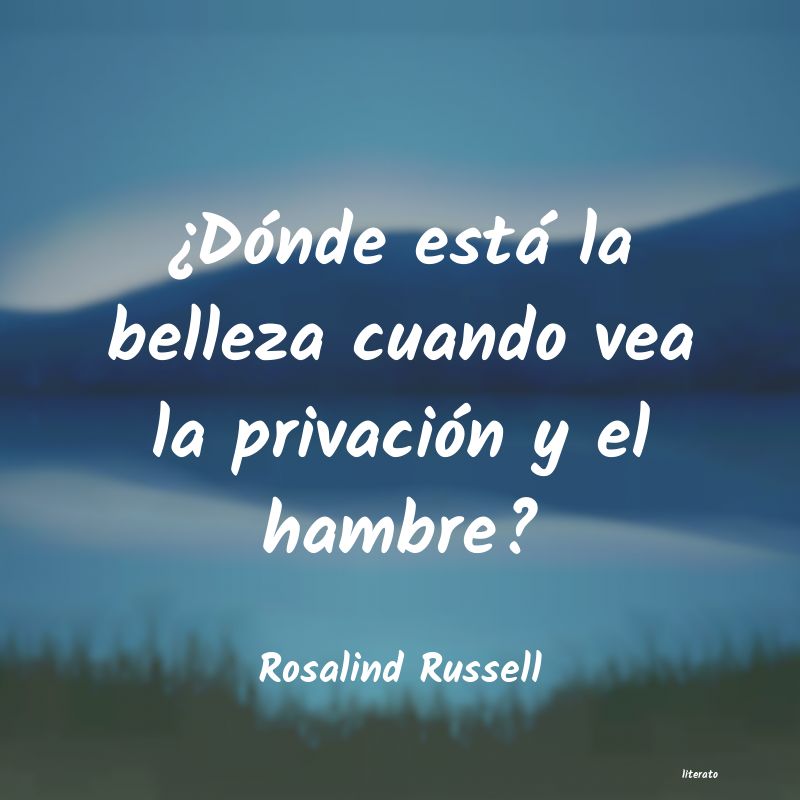 Frases de Rosalind Russell