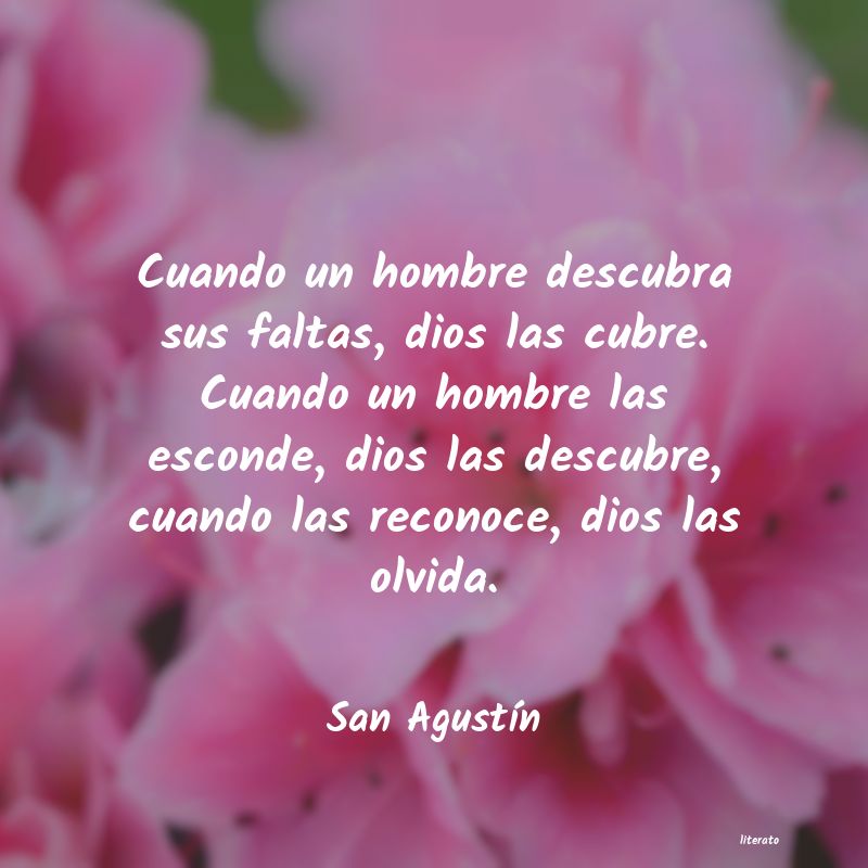 Frases de San Agustín