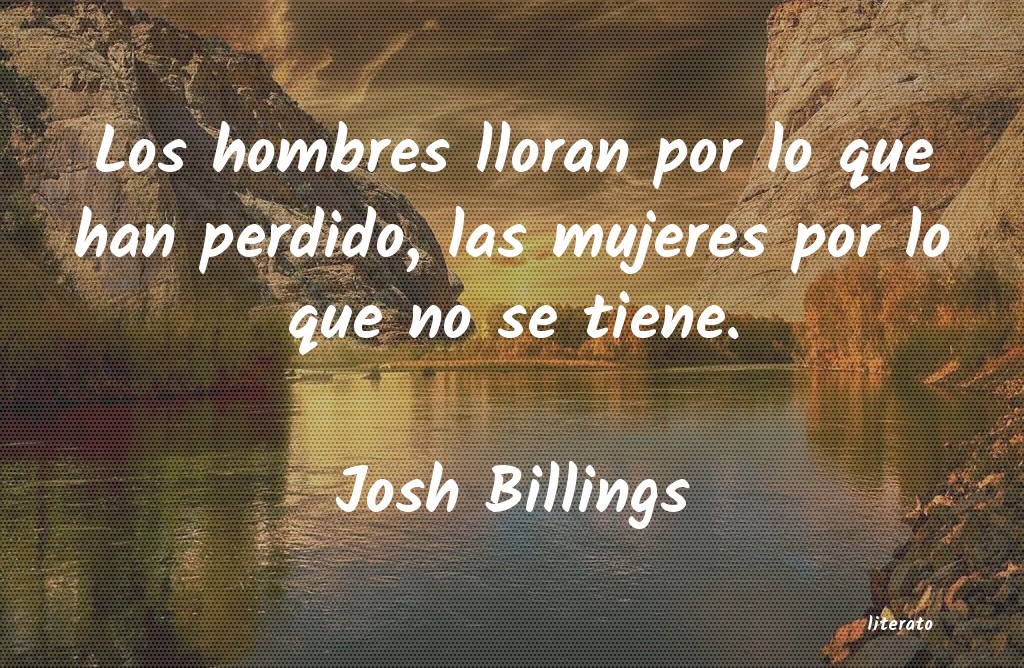 Frases de Josh Billings