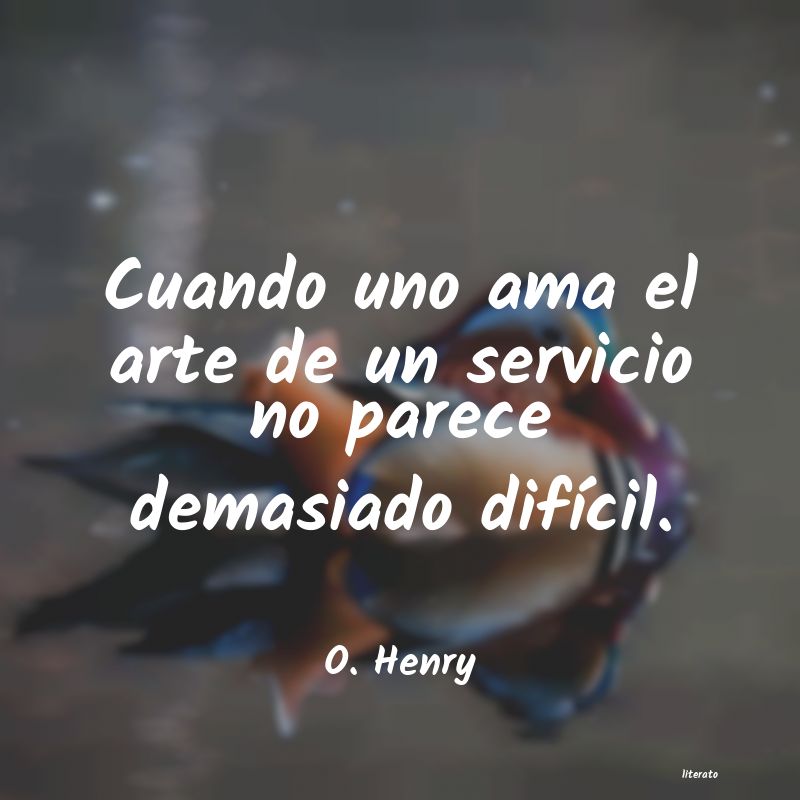 frases de O. Henry