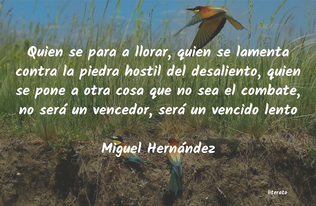 frases de Miguel Hernández