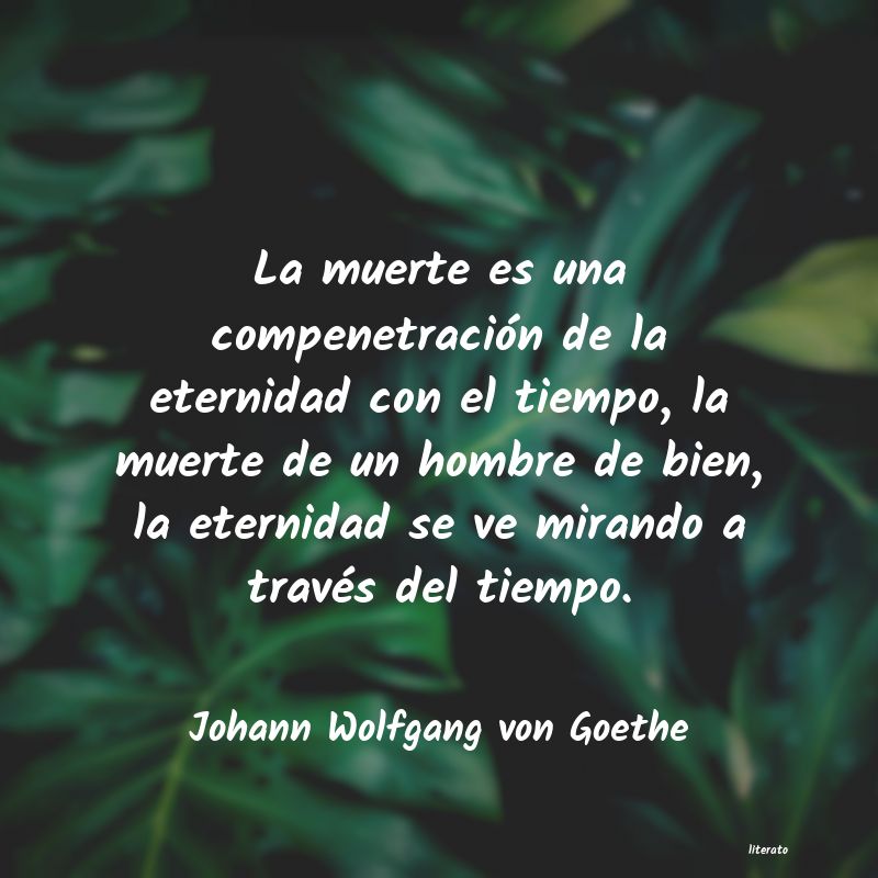 Frases de Johann Wolfgang von Goethe