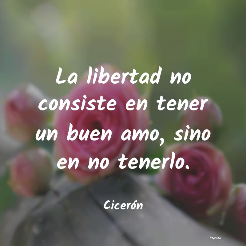 frases de Cicerón