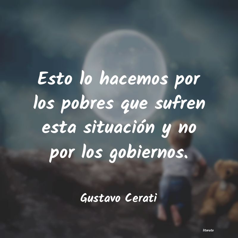 Frases de Gustavo Cerati