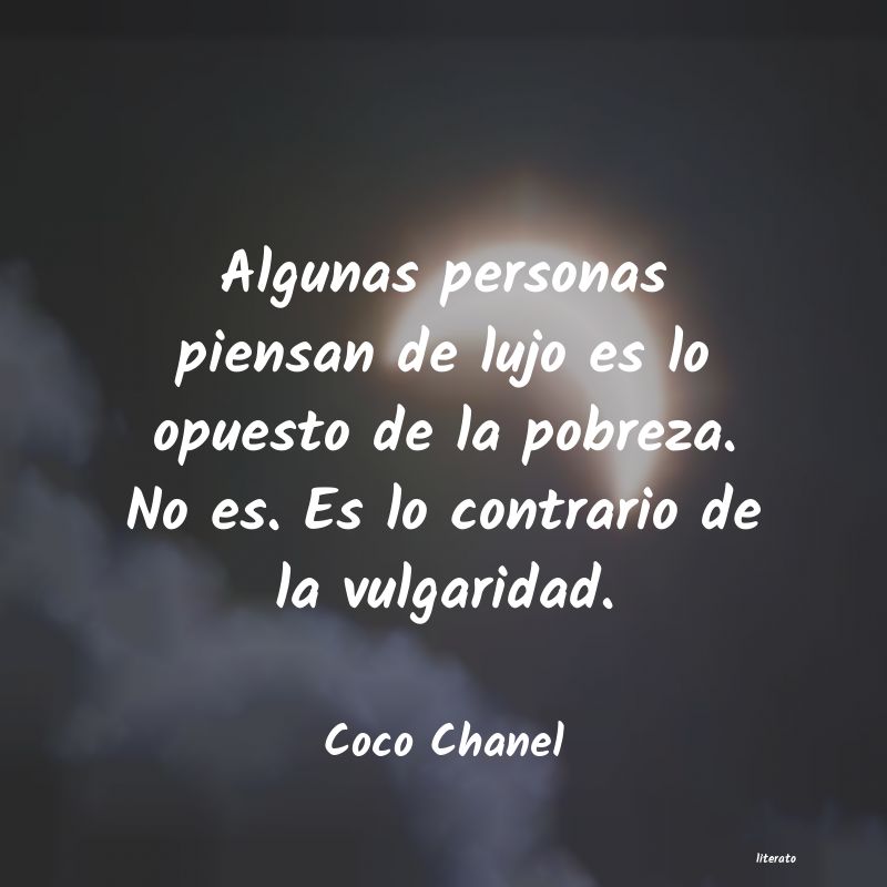 frases de Coco Chanel