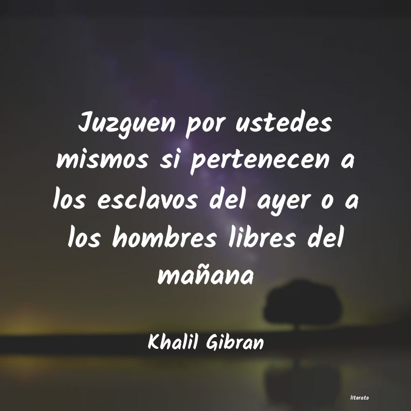 Frases de Khalil Gibran