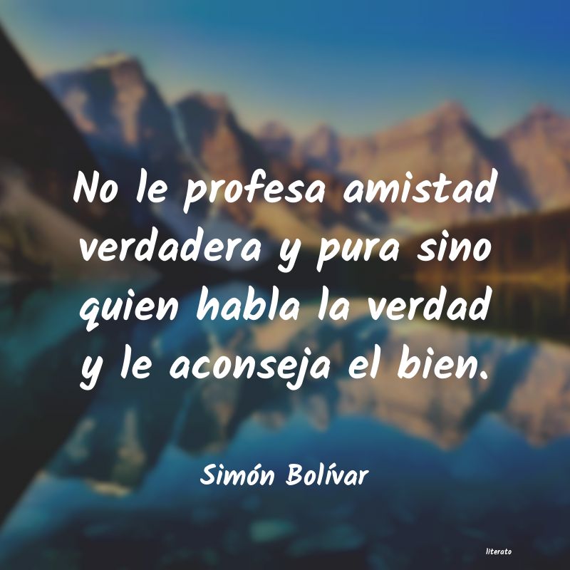 Frases de Simón Bolívar