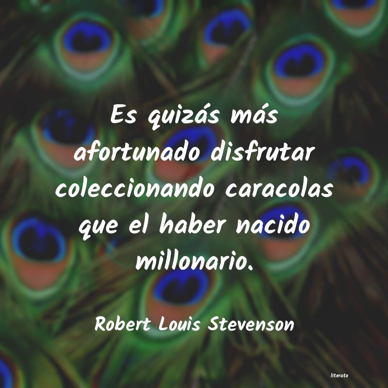 frases de Robert Louis Stevenson