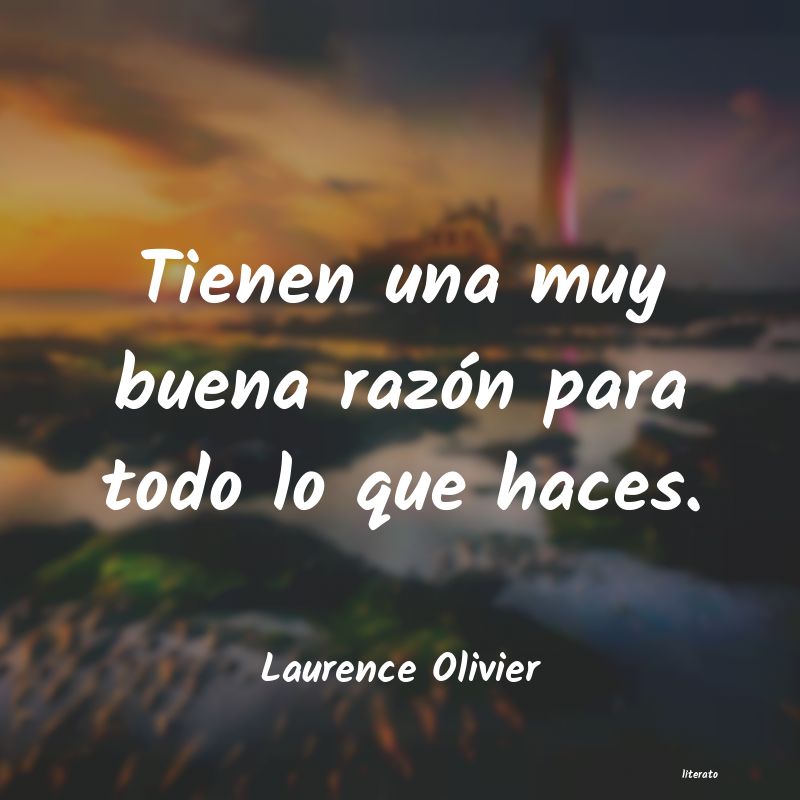 Frases de Laurence Olivier