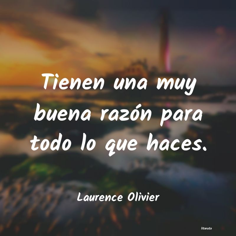 frases de Laurence Olivier