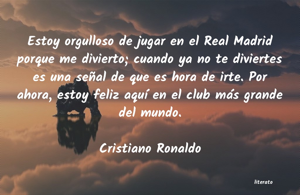 frases de Cristiano Ronaldo