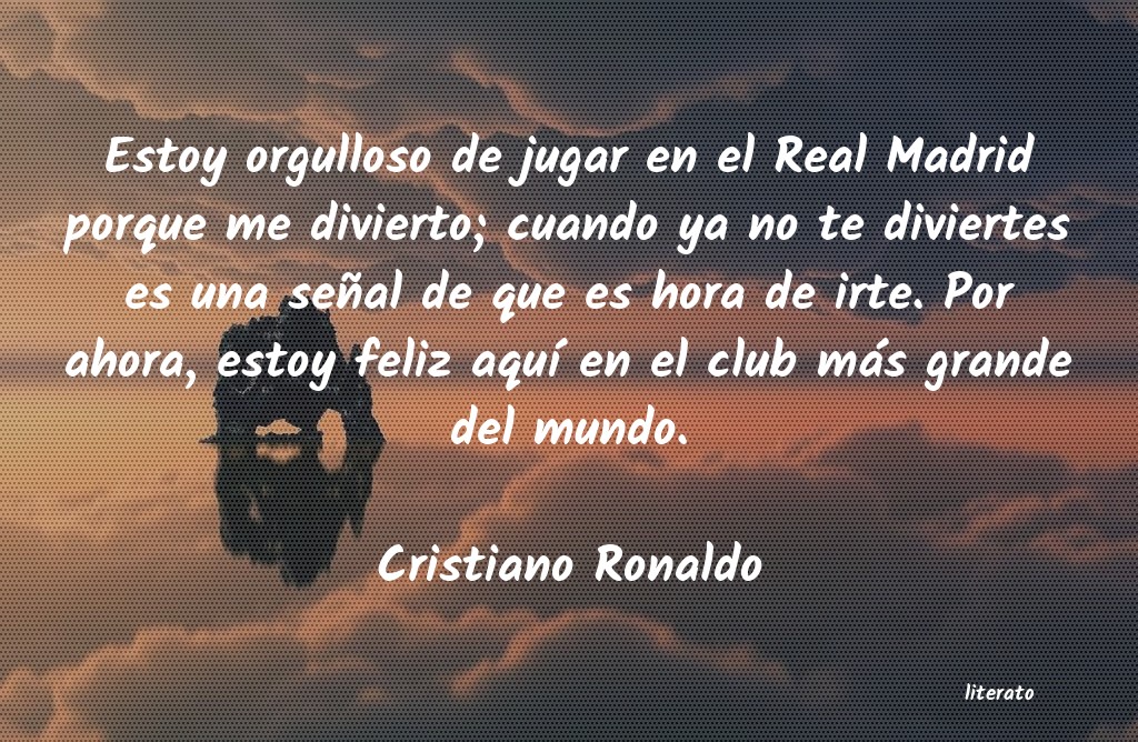 Frases de Cristiano Ronaldo