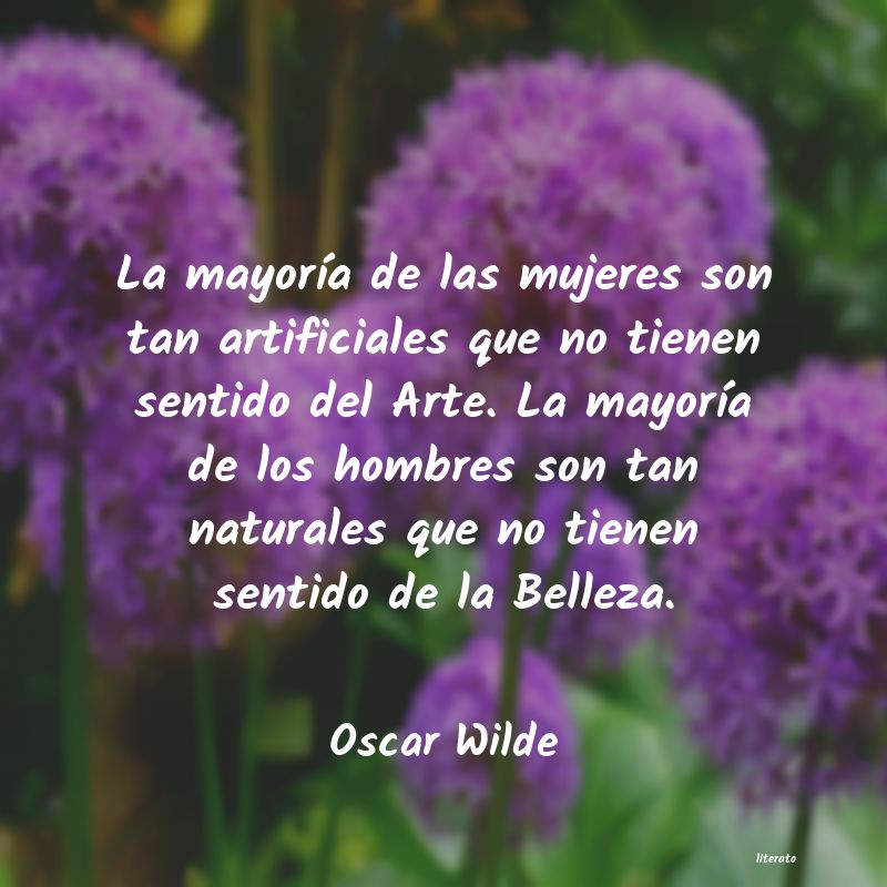 frases de Oscar Wilde
