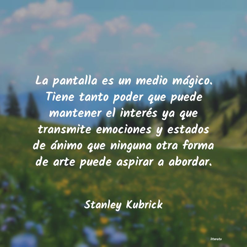 Frases de Stanley Kubrick