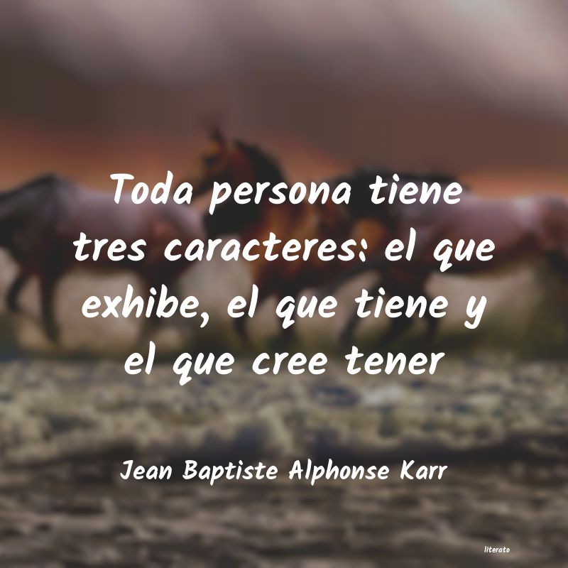 Frases de Jean Baptiste Alphonse Karr