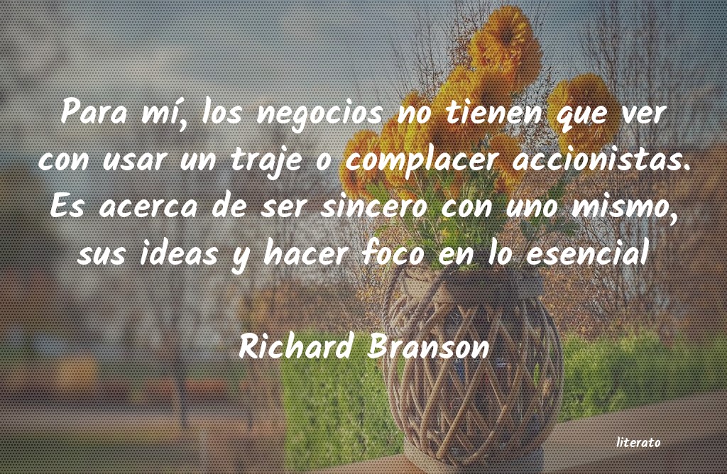 Frases de Richard Branson