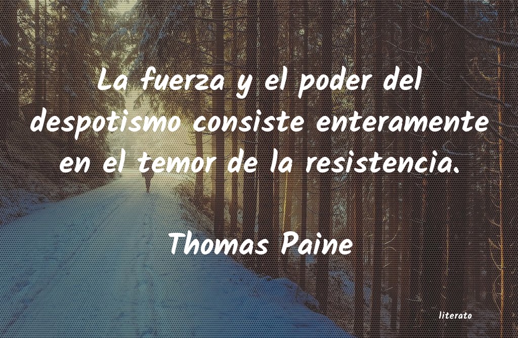 Frases de Thomas Paine