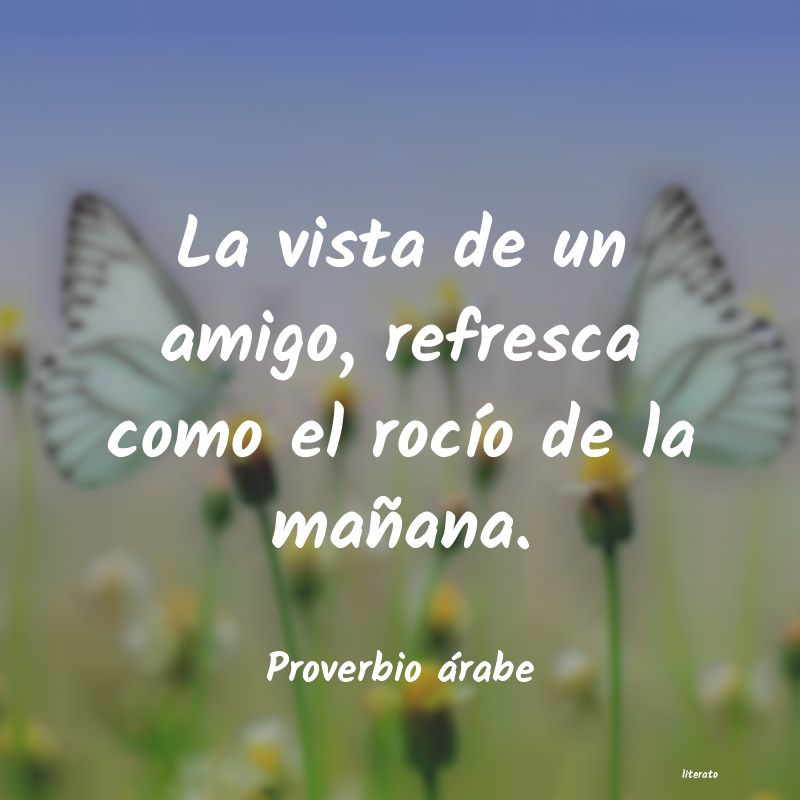 Frases de Proverbio árabe