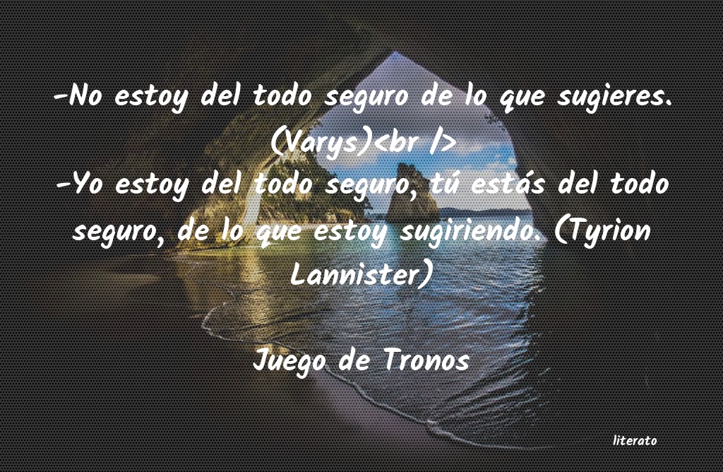 frases de Juego de Tronos