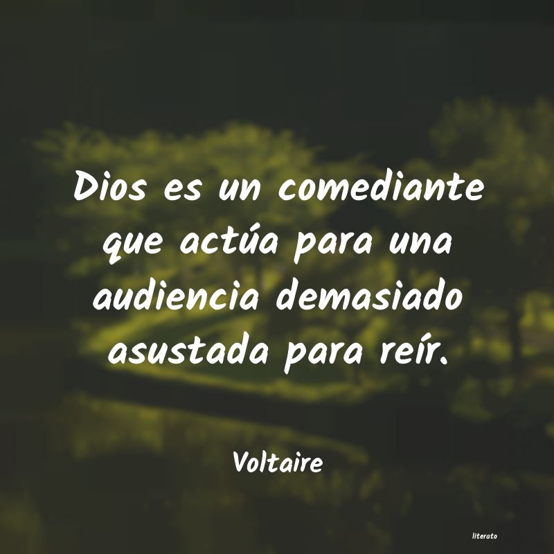 frases de Voltaire