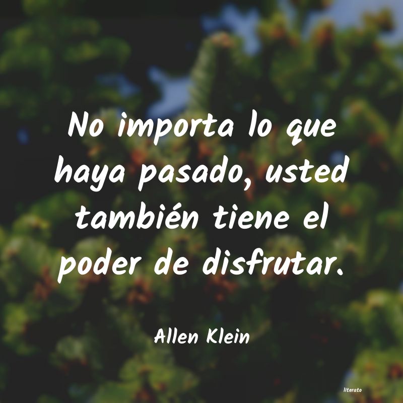 Frases de Allen Klein