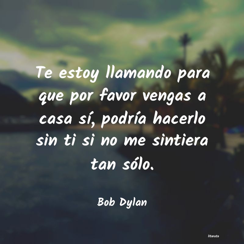 frases de Bob Dylan