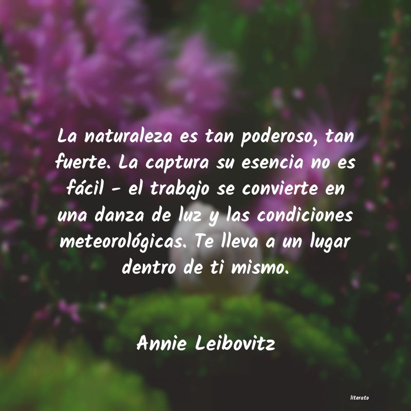 Frases de Annie Leibovitz