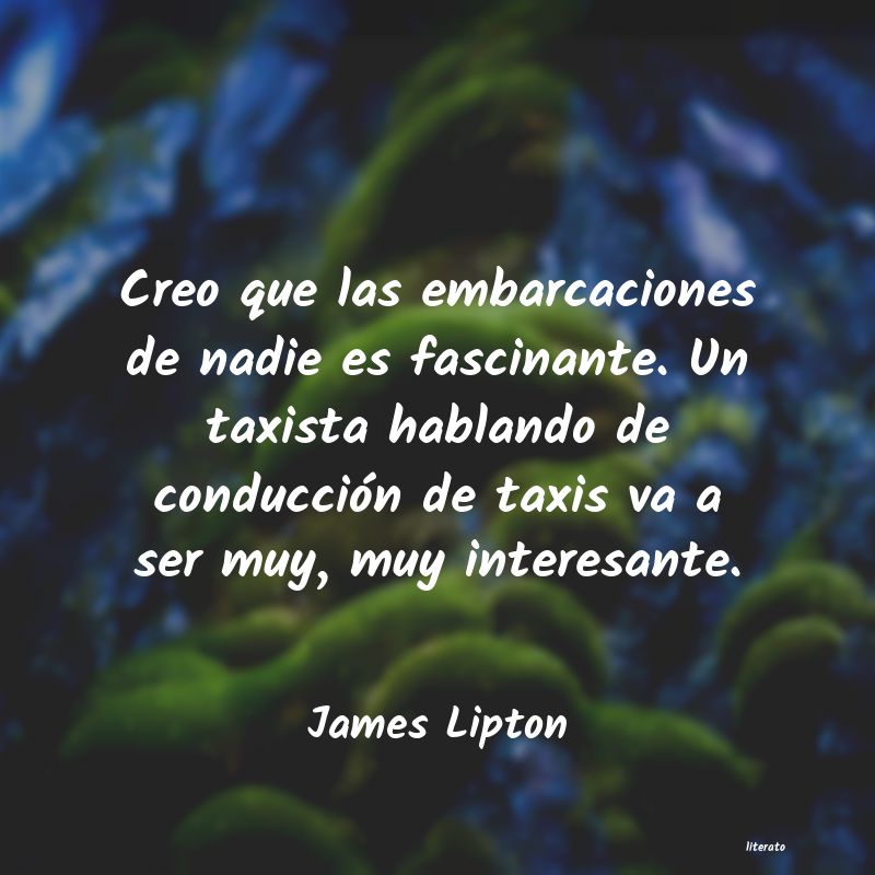 frases de James Lipton