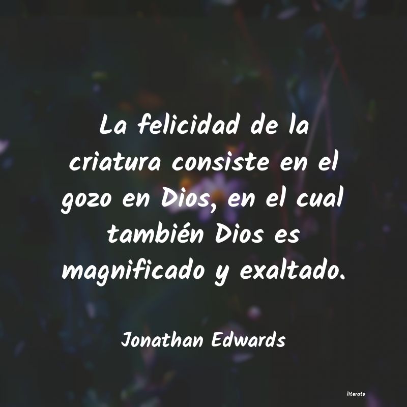 Frases de Jonathan Edwards