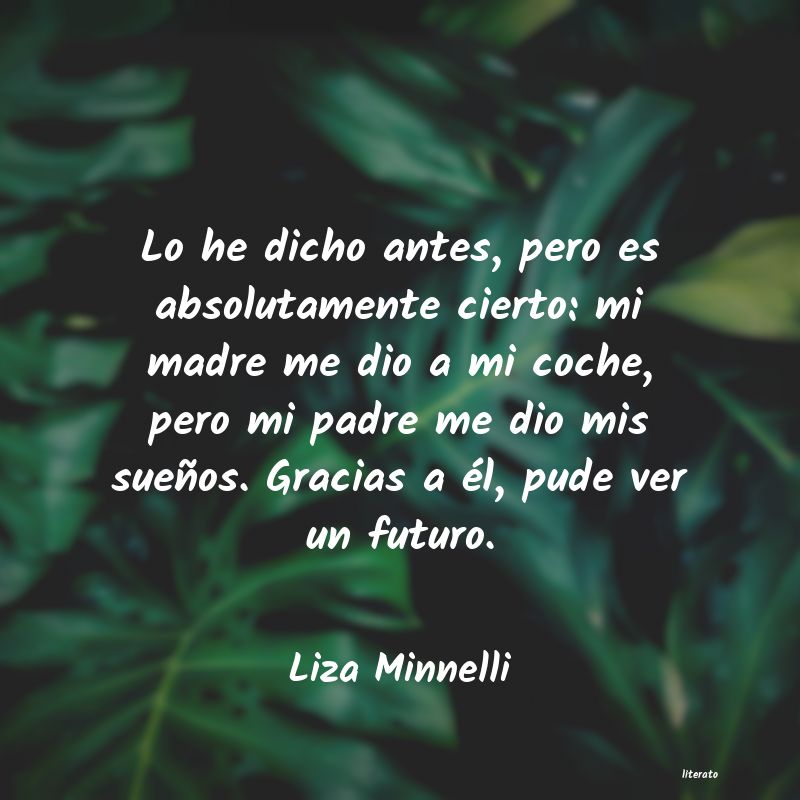 Frases de Liza Minnelli