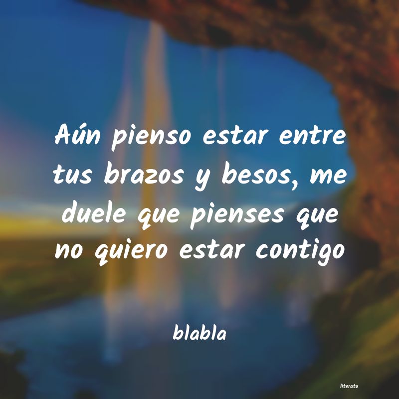 Frases de blabla