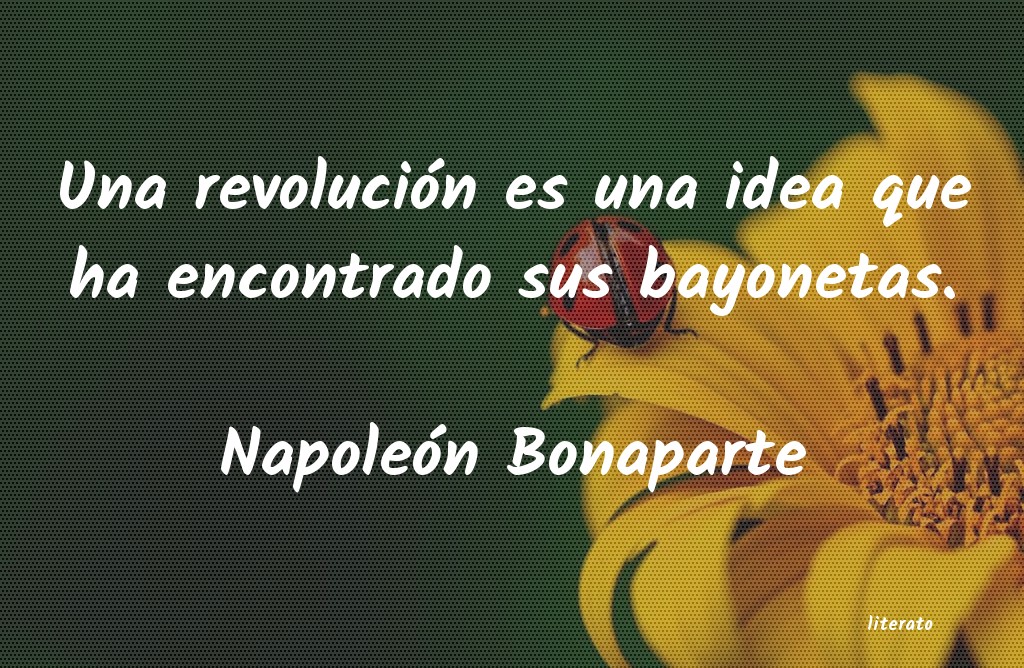 frases de Napoleón Bonaparte