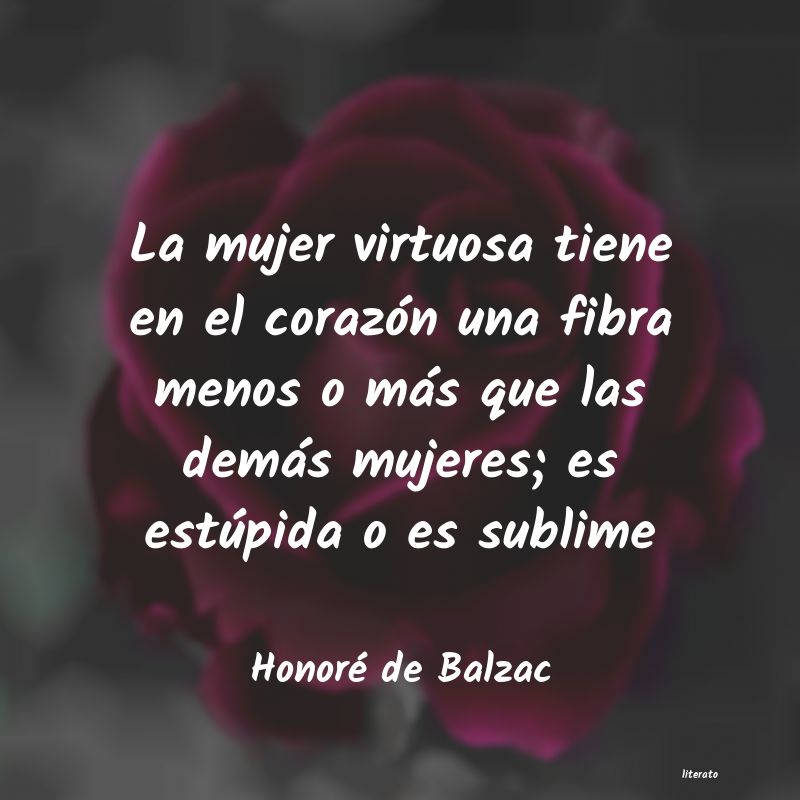 frases de Honoré de Balzac