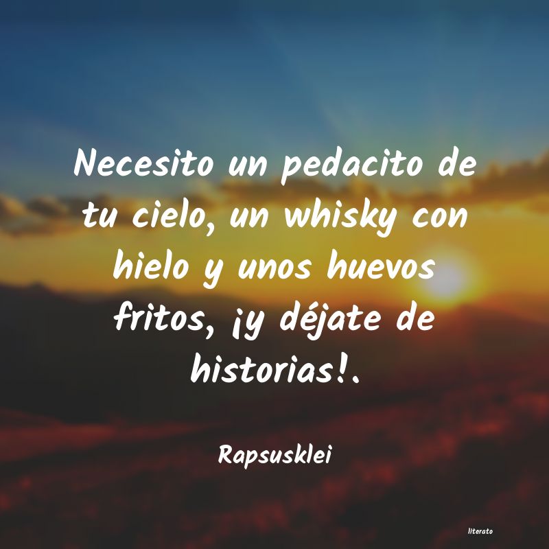 frases de Rapsusklei