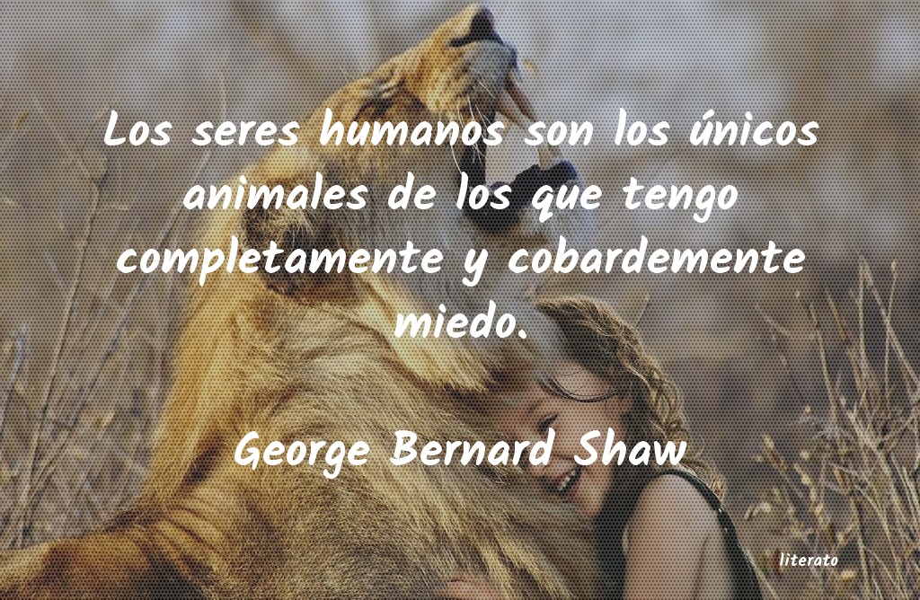 george bernard shaw sola una tragedia