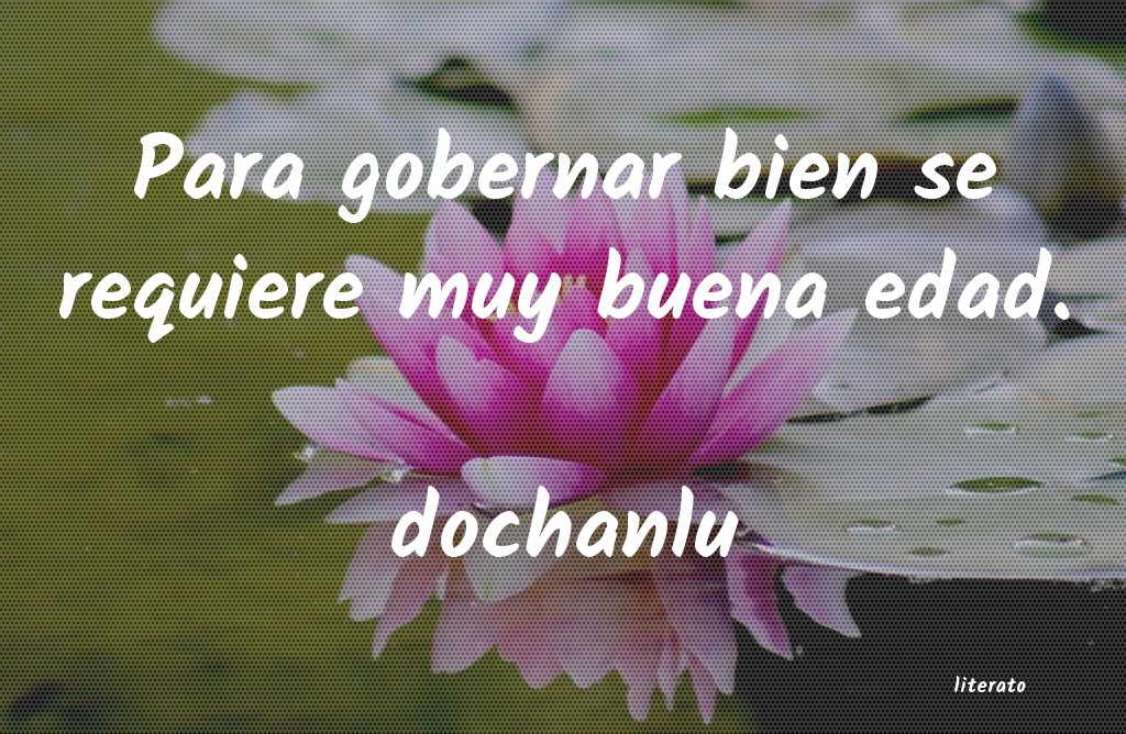 Frases de dochanlu