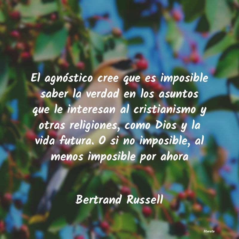 frases de Bertrand Russell