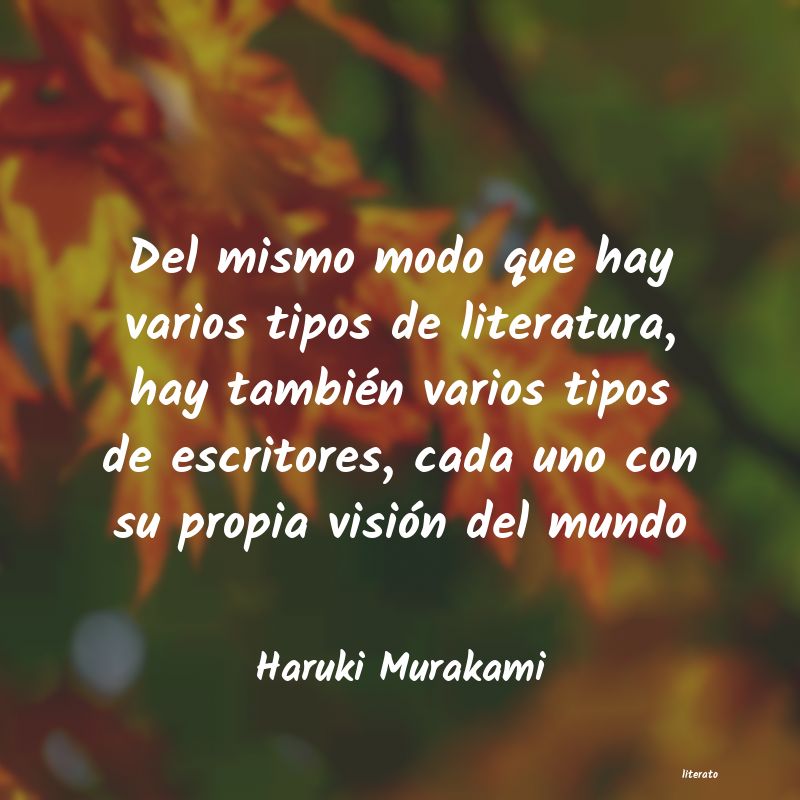 Frases de Haruki Murakami