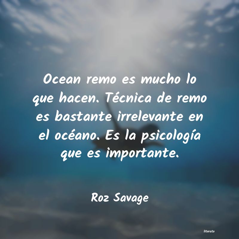 Frases de Roz Savage