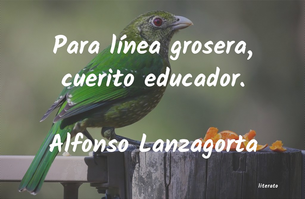 frases de Alfonso Lanzagorta