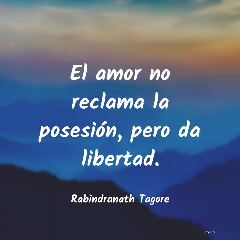 Frases de Rabindranath Tagore