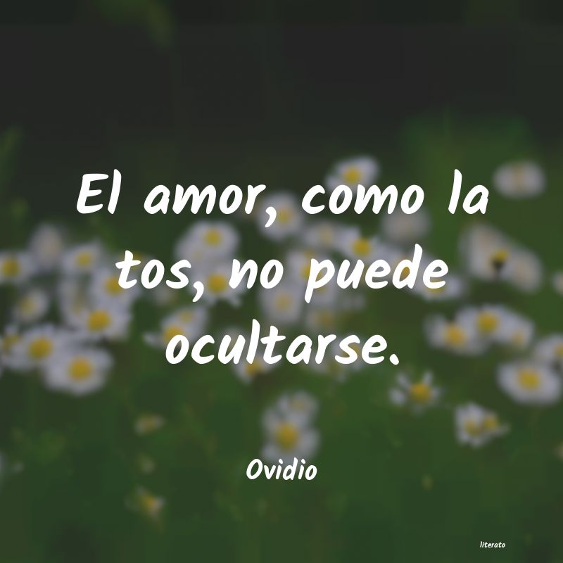 frases de Ovidio