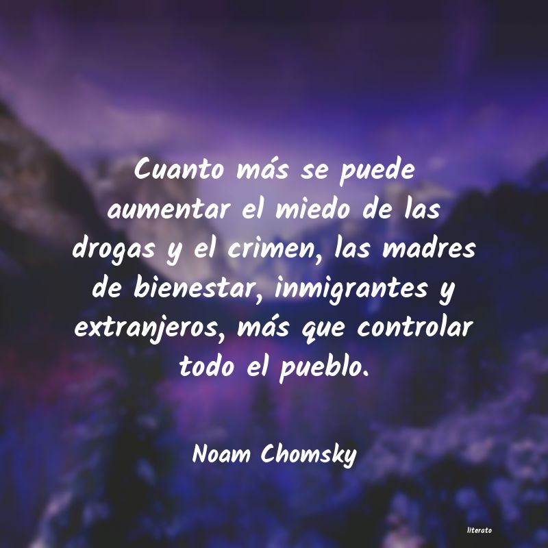 Frases de Noam Chomsky