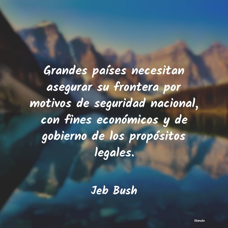 frases de Jeb Bush