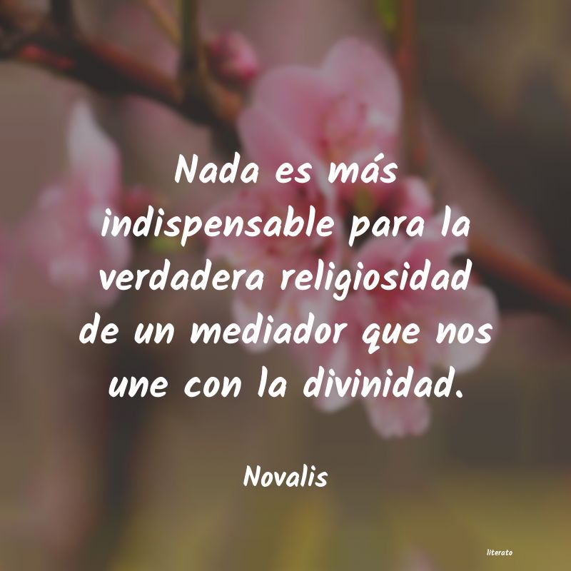 frases de Novalis