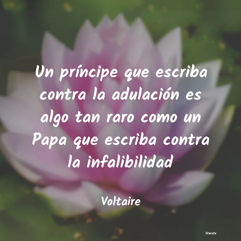 frases de Voltaire