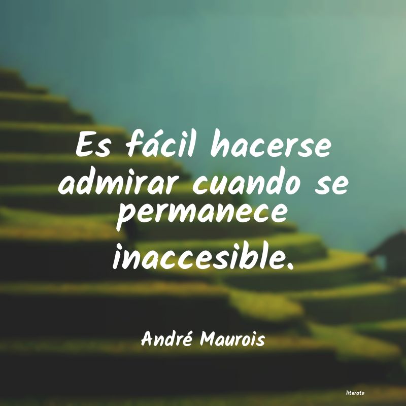 Frases de André Maurois