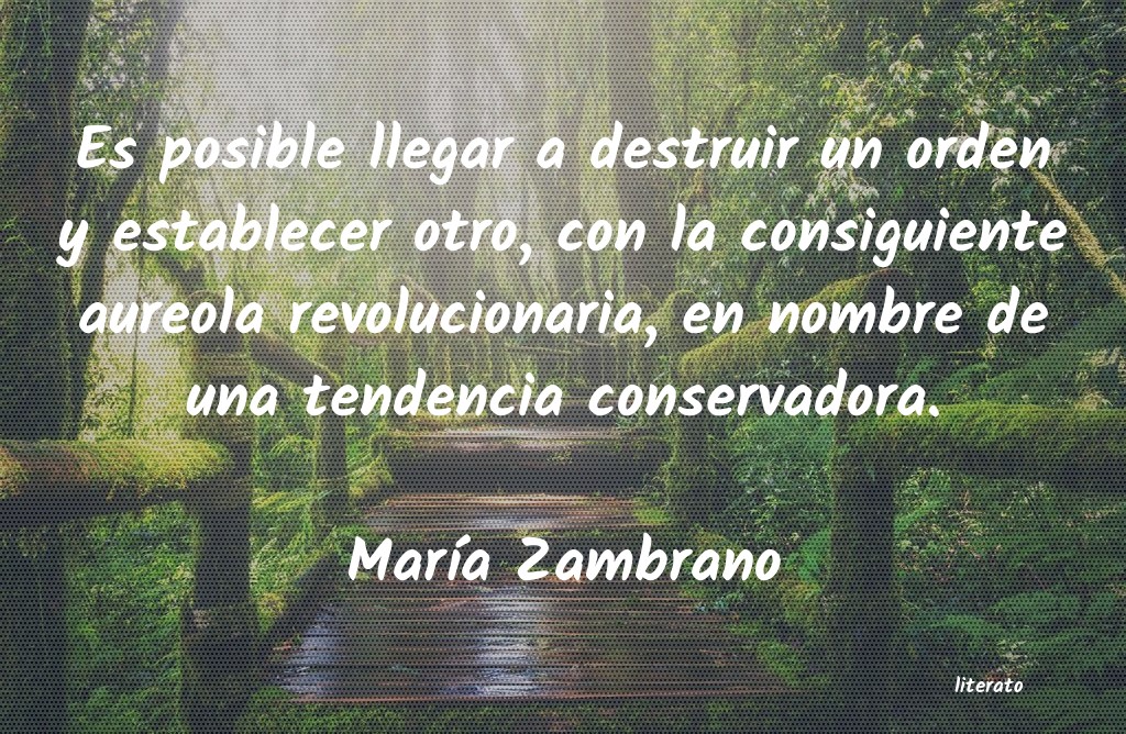 Frases de María Zambrano